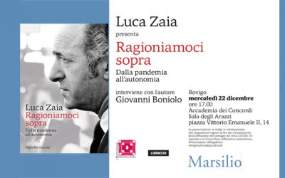 Luca Zaia a Rovigo per la presentazione del suo libro